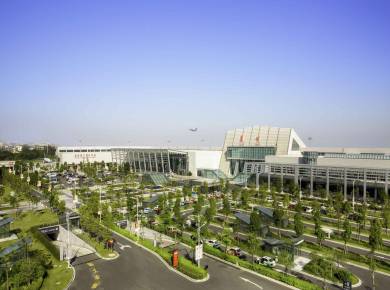 Anwendung von profilierten Stahlplatten im Jinjiang International Airport